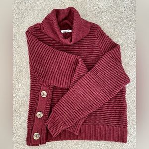 Maroon Madewell sweater. Size small.